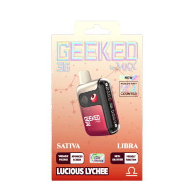 Luscious Lychee MKX Geeked 3G reviewMKX Lychee disposable 3g

Tropical 3 gram THC vape

MKX high capacity disposable

MKX Geeked 3G flavors