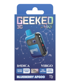 MKX Geeked 3G Blueberry Afgoo MKX Blueberry Afgoo 3g disposable MKX Geeked series disposable Blueberry Afgoo MKX vape near me